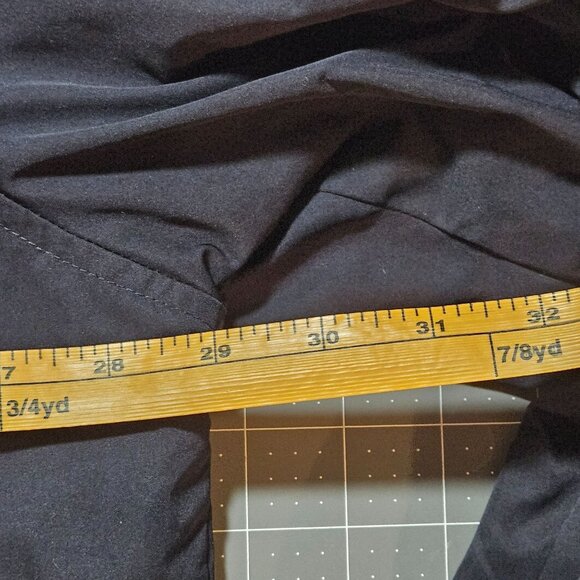 VTG Blue Label Polo Ralph Lauren Coat XXL Navy Fleece Lined Zip M Rolled Hoodie - Picture 11 of 16